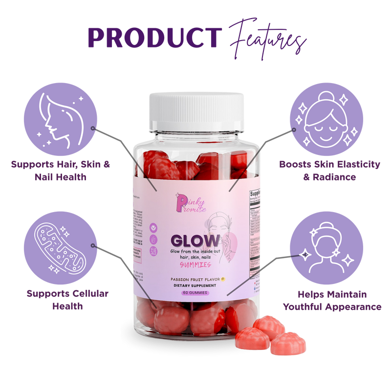 Glow - Hair, Skin & Nails Gummies