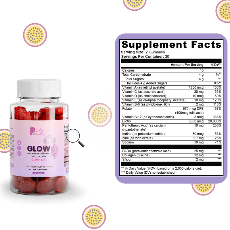 Glow - Hair, Skin & Nails Gummies